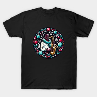 Musician in Christmas T-Shirt